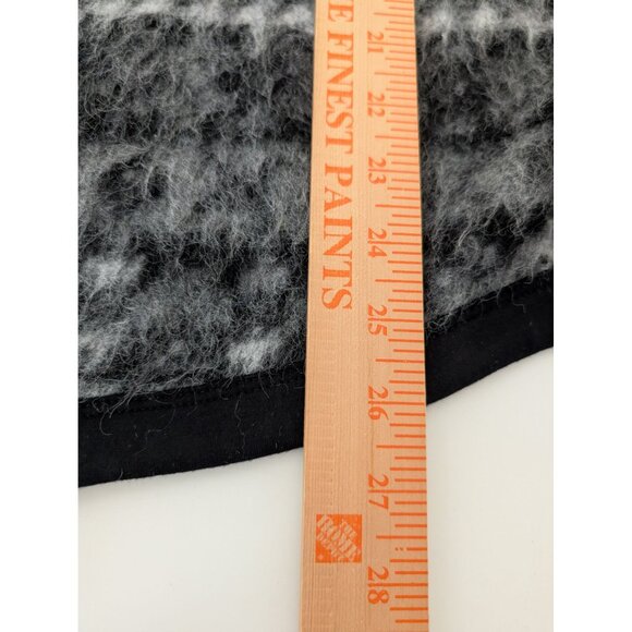 Karen Kane Nordic Reversible Vest Womens Size 2X Black Wool Mohair Made in USA - Picture 10 of 10